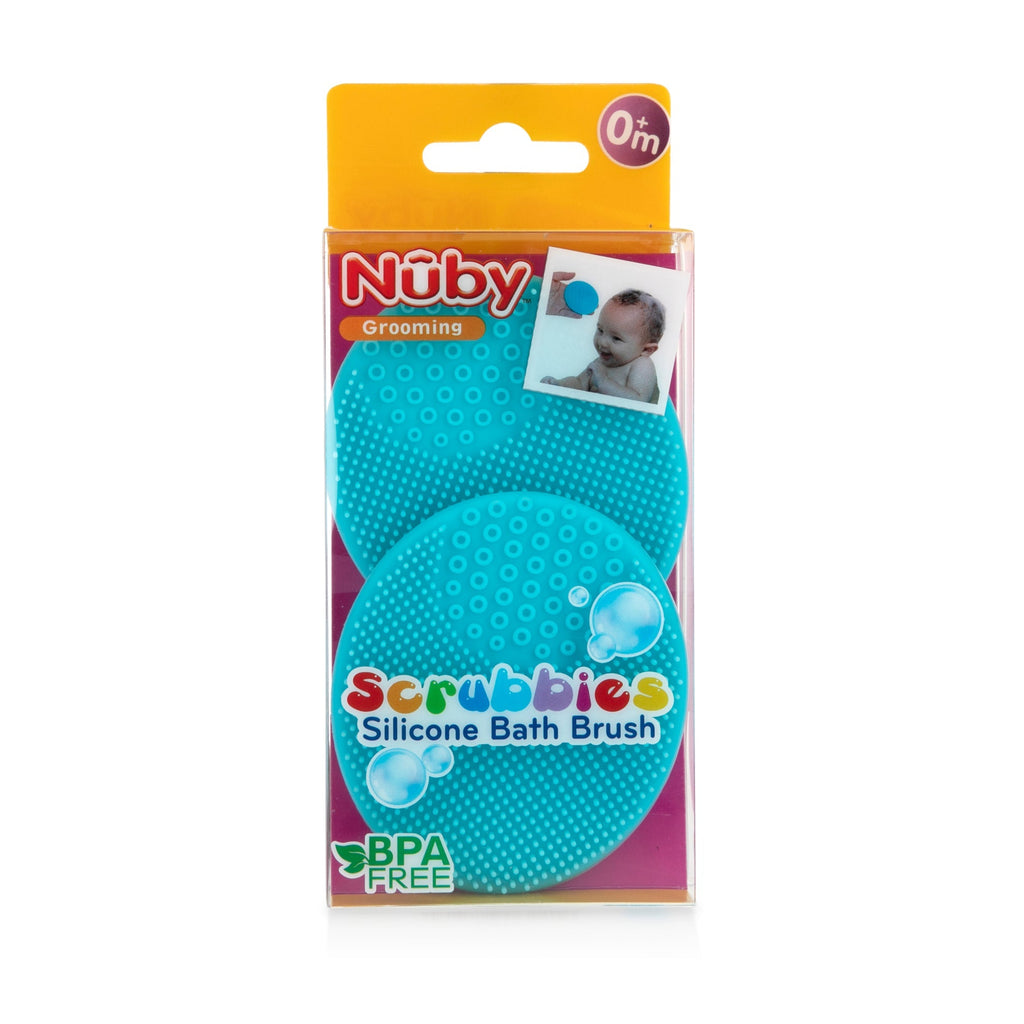 Scrubbies Silicone Bath Brush (2 Pack)